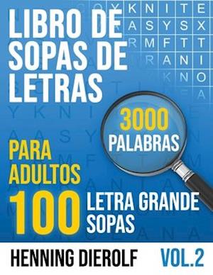 Libro de SOPAS DE LETRAS para Adultos