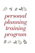 personal planning training program