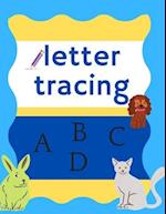 letter tracing A B C D