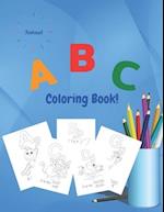 Animal ABC Coloring Book