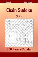 Chain Sudoku - 200 Normal Puzzles 9x9 Book 6