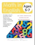 Math in English Ages 5-7