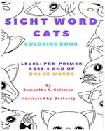 Sight Word Cats Coloring Book