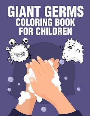 Giant Germs Coloring Book For Children