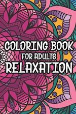 Coloring Book For Adults Relaxation