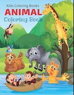 Kids Coloring Books Animal Coloring Book