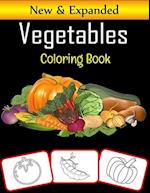 Vegetables Coloring Book