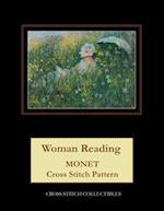 Woman Reading: Monet Cross Stitch Pattern 