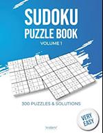 Sudoku puzzle book - very easy volume 1: 300 puzzles and solutions for beginners - sudoku puzzle book for adults 