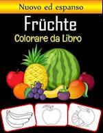 Früchte Colorare Libro
