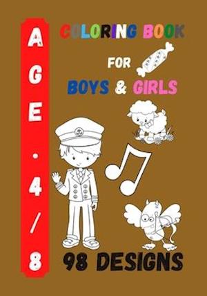 Coloring Book for Boys and Girls