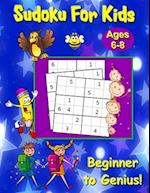 Sudoku For Kids Ages 6-8