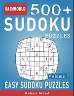 Easy Sudoku Puzzles: Over 500 Easy Sudoku Puzzles And Solutions (Volume 7) 