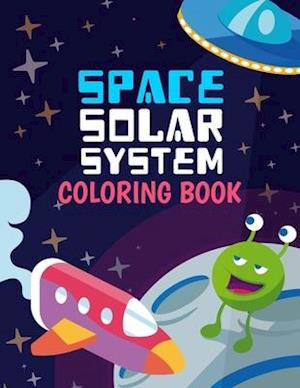 Space Solar System Coloring Book