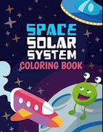 Space Solar System Coloring Book