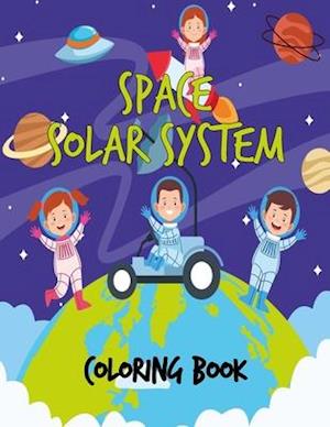 Space Solar System Coloring Book