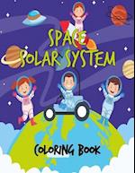 Space Solar System Coloring Book