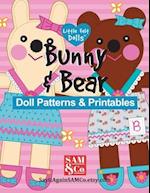 Bunny & Bear Doll Patterns & Printables