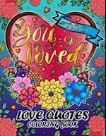 Love Quotes Coloring Book