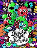 doodle space coloring book