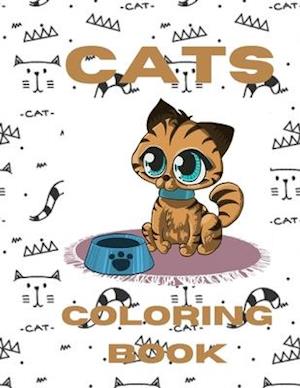 cats coloring book