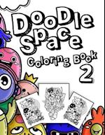 doodle space coloring book 2