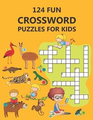 124 Fun Crossword Puzzles for Kids