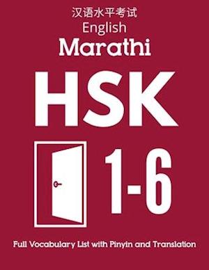English Marathi HSK 1-6 Full Vocabulary List with Pinyin and Translation