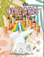 Unicorn Fun Activity Book And Coloring for Kids