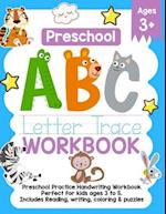 Preschool ABC Letter Trace Workbook