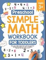 Preschool Simple Math Workbook for Toddlers