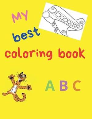 My best coloring book ABC
