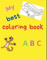 My best coloring book ABC