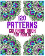 120 Patterns Coloring Book For Adults