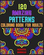 120 Amazing Patterns Coloring Book For Adults