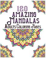 120 Amazing Mandalas Adults Coloring Pages