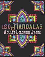 120 Mandalas Adults Coloring Pages
