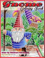 Gnome Coloring Book Color By Numbers For Adults