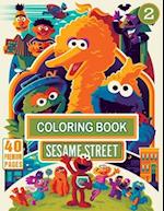 Sesame Street Coloring Book Vol2