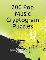 200 Pop Music Cryptogram Puzzles