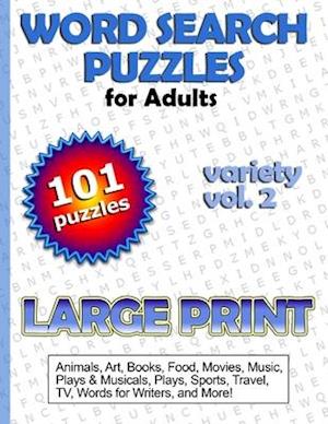 Large Print Word Search Puzzles for Adults