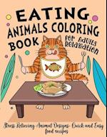 Eating Animals Coloring Book