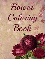 Flower Coloring Book