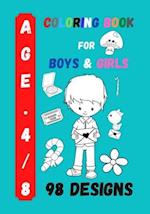 Coloring Book for Boys and Girls