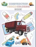 Construction Vehicle Coloring Book