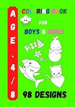 Coloring Book for Boys and Girls