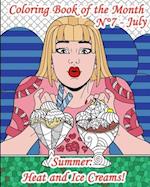 Coloring Book of the Month - N°7 - July - Summer