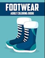 Footwear Adult Coloring Book