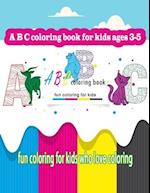 ABC Coloring Book for Kids ages 3-5