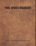 Final Wishes Organizer